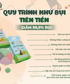 Cát đậu nành MICHIMO 6L – Cát vệ sinh cho mèo vón cục nhanh, khử mùi hiệu quả, không bụi - Ảnh 3