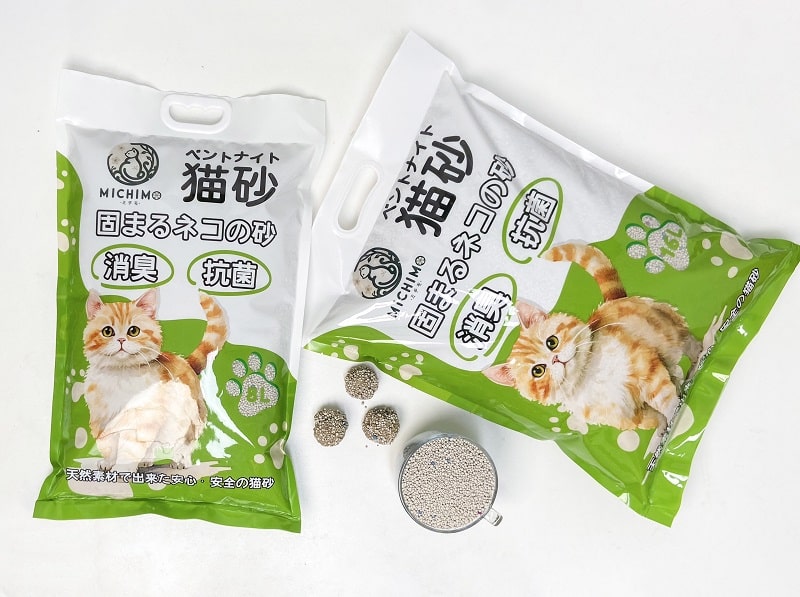Combo 3 Túi Cát Đất Sét MICHIMO Bentonite 3.5kg8L