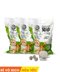 Combo 3 Túi Cát Đất Sét MICHIMO Bentonite 3.5kg8L