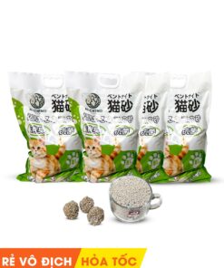 Combo 4 Túi Cát Đất Sét MICHIMO Bentonite 3.5kg8L
