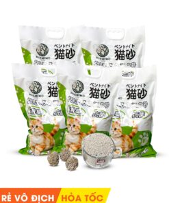 Combo 5 Túi Cát Đất Sét MICHIMO Bentonite 3.5kg8L