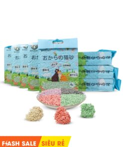 Combo 8 túi Cát đậu nành MICHIMO 6L