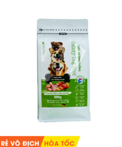 Hạt Cho Chó Trưởng Thành Galaxy Dog Food Adult 500g – Thịt Gà Tươi & Dầu Cá Hồi