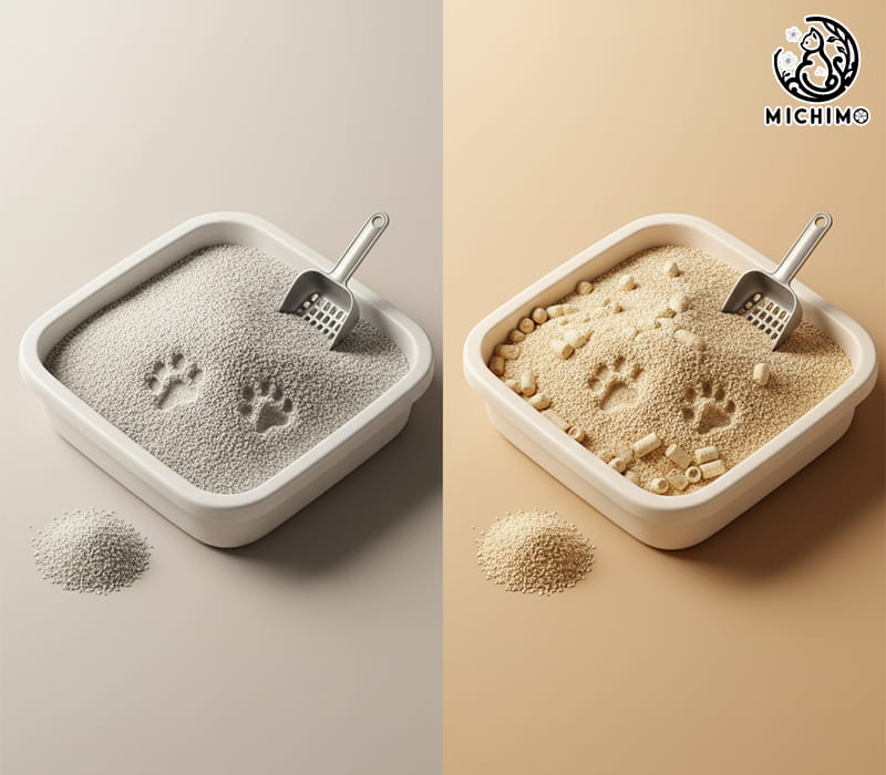Quy đổi phổ biến: 1kg cát mèo bằng bao nhiêu lít?