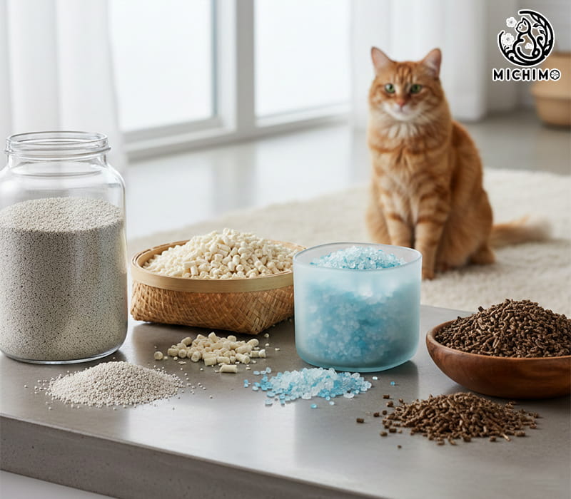 Cát cho mèo loại nào tốt?