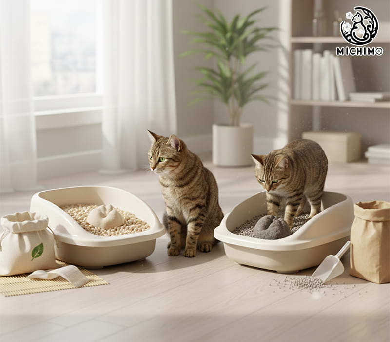 Ưu và nhược điểm của cát đậu nành và cát đất sét