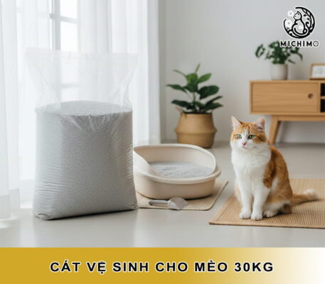 Cát vệ sinh cho mèo 30Kg