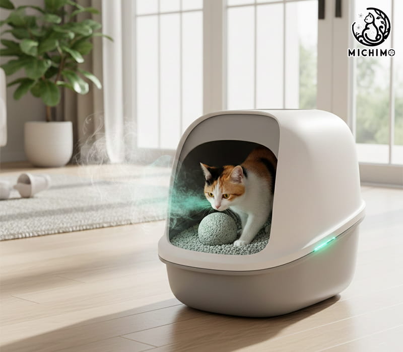 Cát vệ sinh cho mèo khử mùi tốt