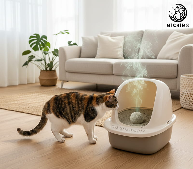 Vì sao nên chọn cát vệ sinh cho mèo khử mùi tốt?