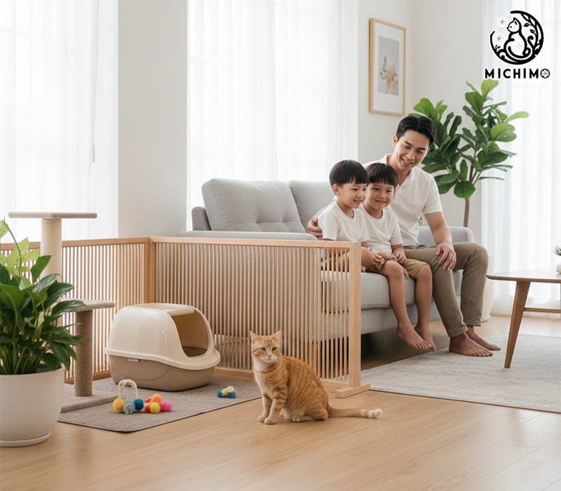 Lời khuyên từ Michimo Pet Shop khi mang mèo về nhà nuôi
