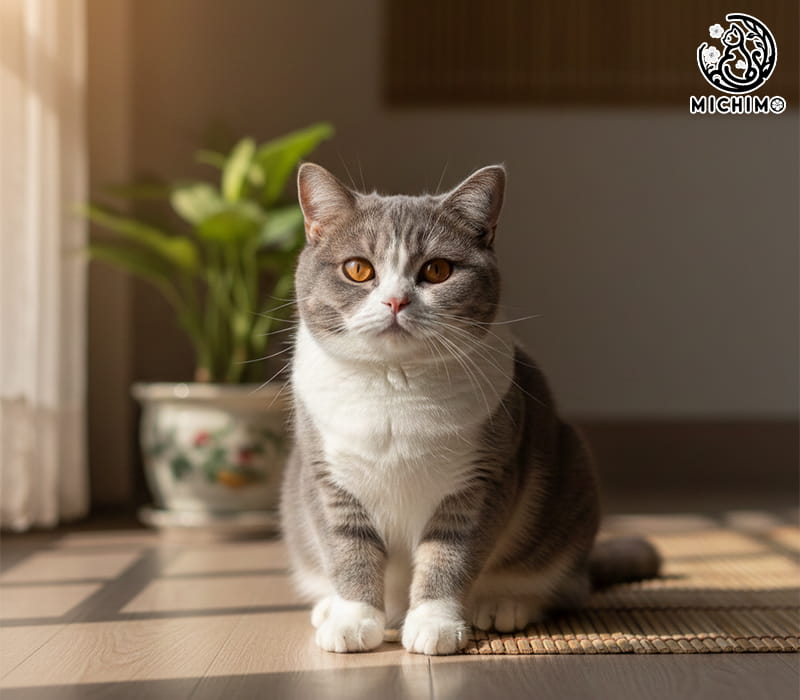 Mèo anh lông ngắn Bicolor