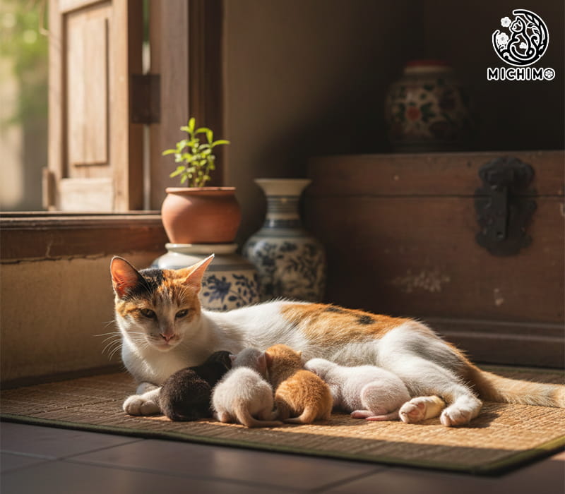 Mèo tam thể có đẻ được không?