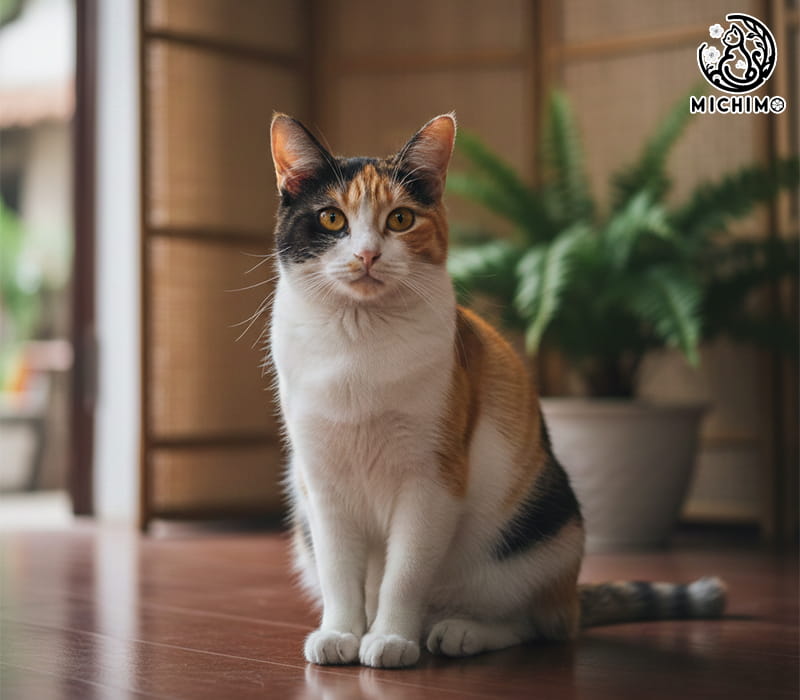 Mèo tam thể có màu gì?