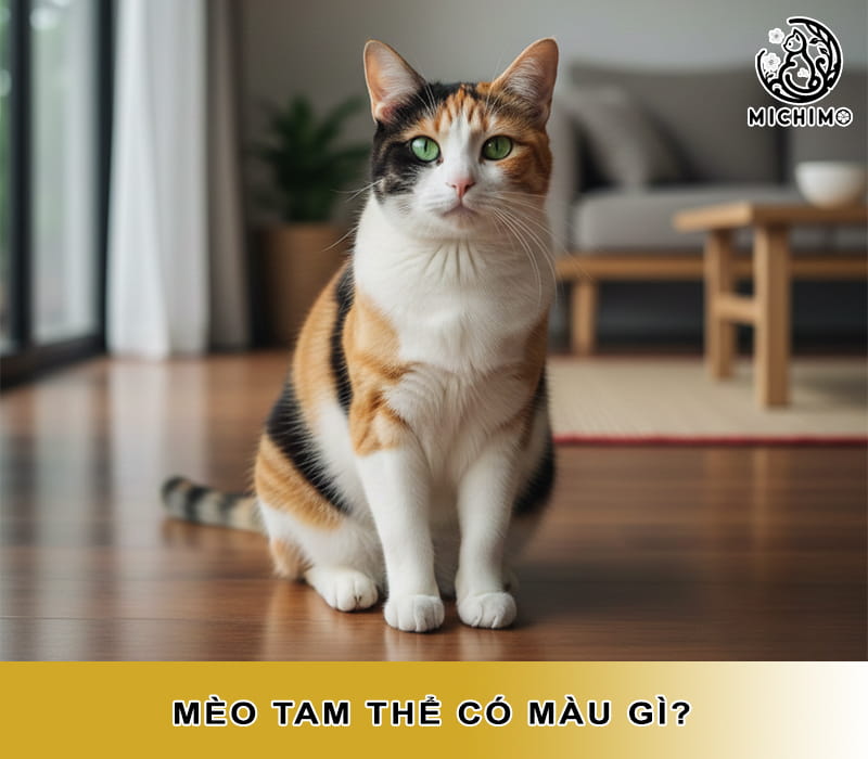 Mèo tam thể có màu gì?
