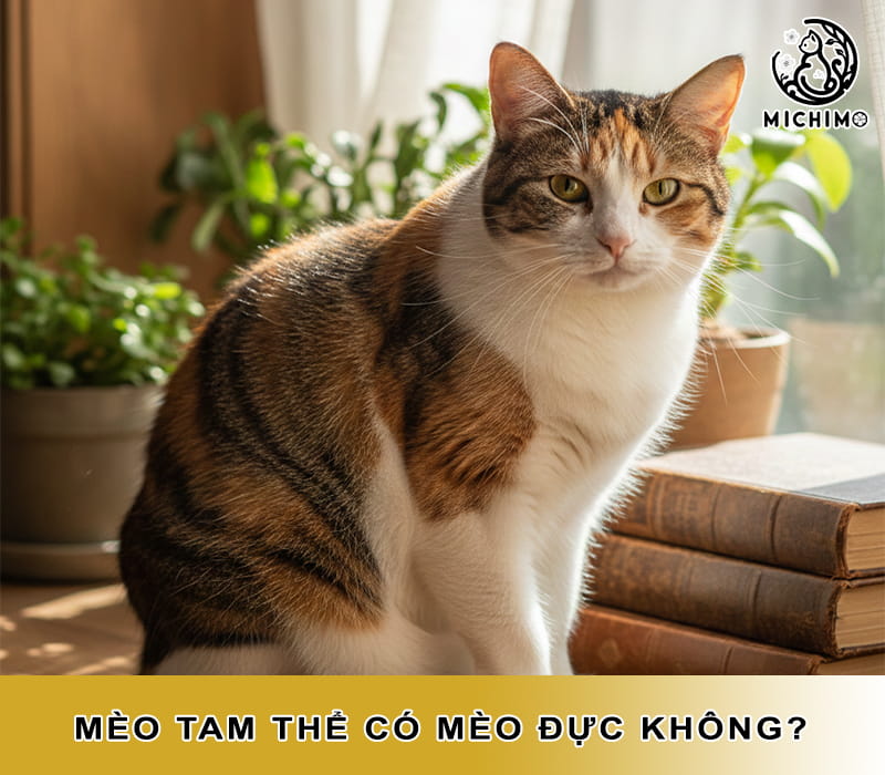 Mèo tam thể có mèo đực không?