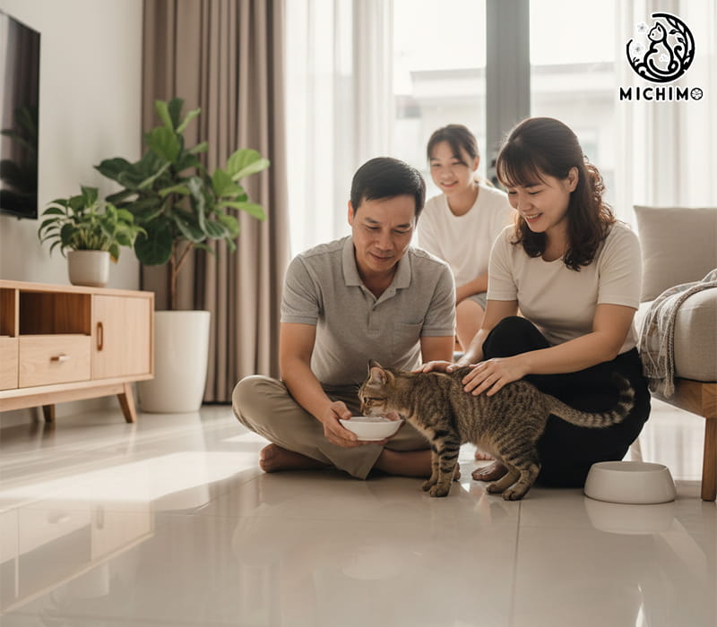 Những lợi ích khi nhận nuôi mèo