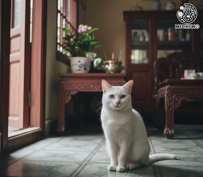 Nuôi mèo trắng có xui không theo quan niệm dân gian?