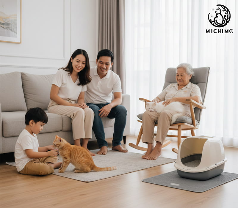 Lời khuyên từ Michimo Pet Shop khi quyết định nuôi mèo theo độ tuổi