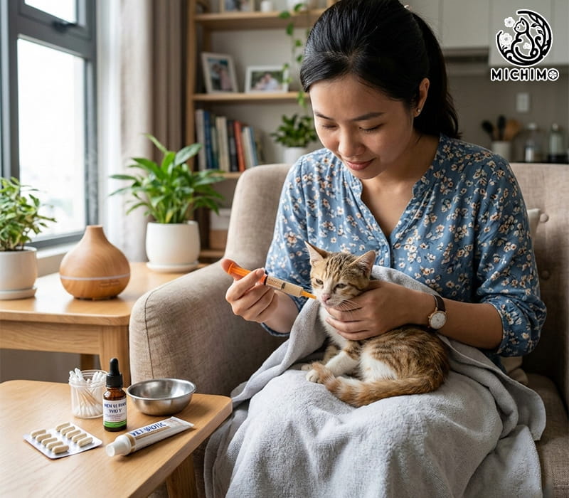 Sử dụng men vi sinh & thuốc thú y phù hợp
