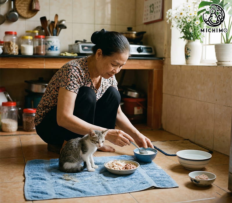 Bước 2: Điều chỉnh chế độ ăn