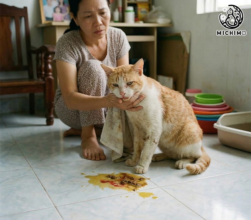 Khi nào cần đưa mèo đến bác sĩ thú y
