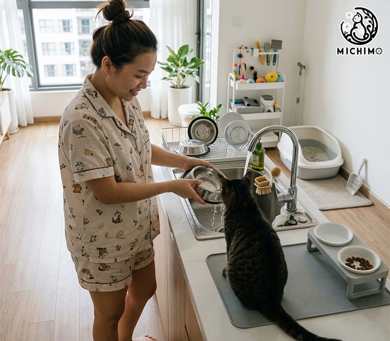 Giữ môi trường sống sạch sẽ