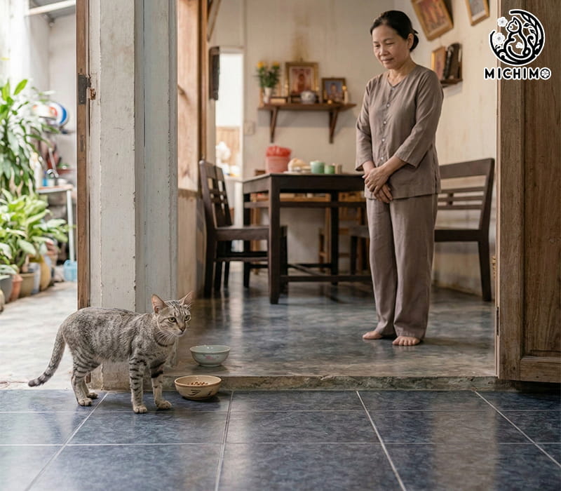 Không nên hoảng sợ hoặc đuổi đánh