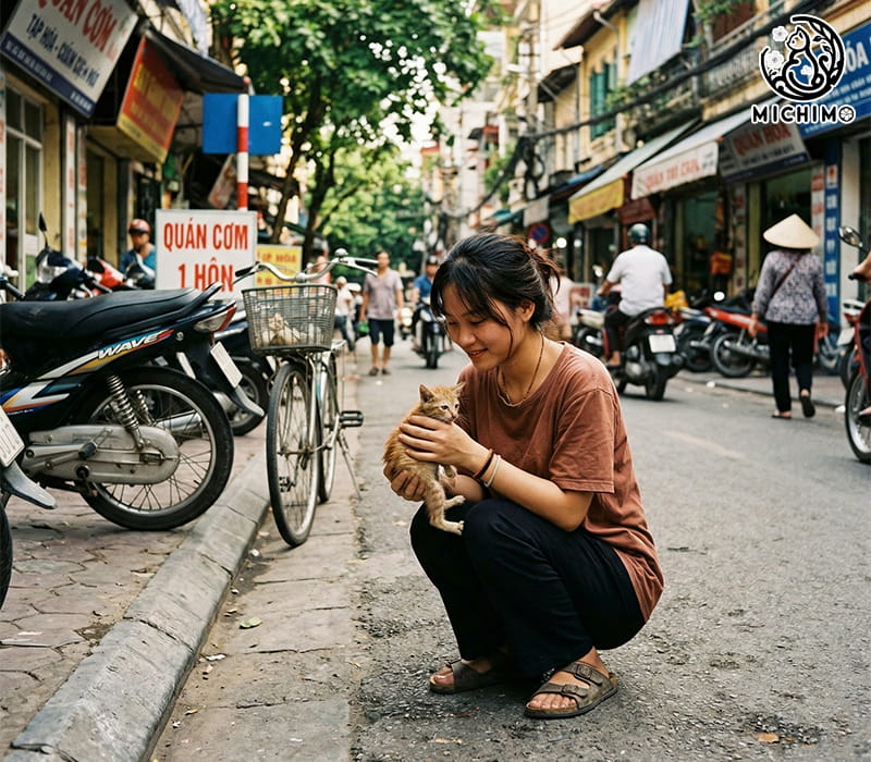 Nhặt được mèo con ngoài đường có tốt không?