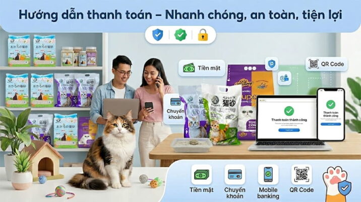 Hướng dẫn thanh toán tại Michimo Pet Shop