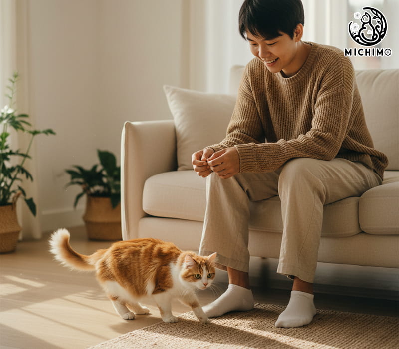 Tôn trọng không gian riêng của mèo