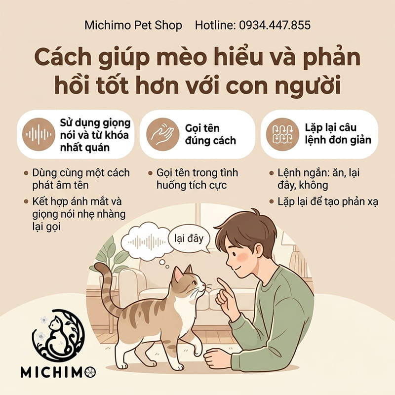 Sử dụng giọng nói và từ khóa nhất quán